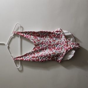 Birds of Papaya- reversible bathing suit